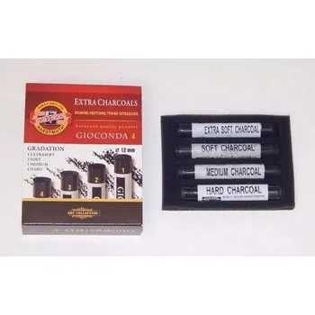 Vrták Sada lisovaných uhlů Koh-I-Noor 8694 12 mm, 4 kusy