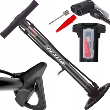 pumpička Nožní pumpa Dunlop pompka rowerowa černá