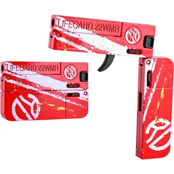 Dětská zbraň Skládací pistole na hraní 11,5 x 11 cm rozložená 8,5 x 1,3 x 5,5 cm složená Plastová pistole s měkkými náboji Kompaktní dětská hračka