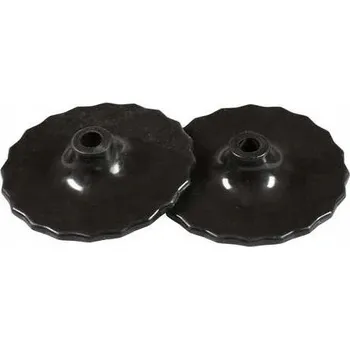 Udidlo pro koně Horze gumové kroužky pod udidlo - černé