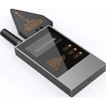 Detektor CO Detektor skrytých kamer a GPS 131 x 75 x 17 mm Antiradar vyhledávač odposlechových zařízení Přenosný bezpečnostní skener signálu