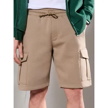 Pánské kraťasy Sinsay - Kraťasy cargo - hnědá - 9475C-74X - 9475C-74X-XS