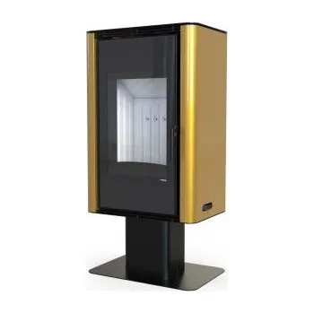 Krbová kamna DEFRO HOME Defro Home Solum TOP zlatá