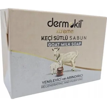 Mýdlo Dermokil - Pečující mýdlo v kostce s kozím mlékem 100g