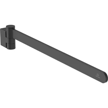 Ideal Standard Conca - Držák ručníků, délka 45 cm, hedvábná černá T5394XG