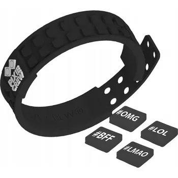 Náramek Kreativní silikonový náramek Hashtagy /Pixie C