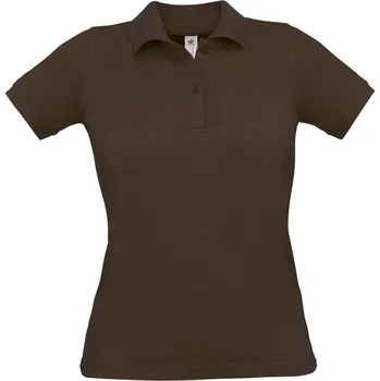 B&C | Safran Pure /women brown S Polo - dámské