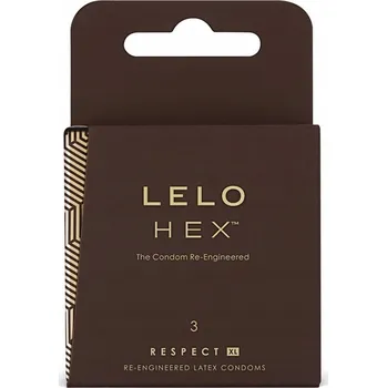 Kondom Kondomy Lelo HEX Respect XL 3 ks