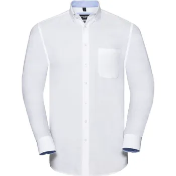 Pánská košile Russell Athletic | 920M white/oxford blue L Košile