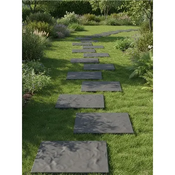 Venkovní dlažba Sinsay - Zahradní terasová dlaždice - šedá - 922JH-90X - 922JH-90X-ONE