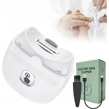 ELEKTRICKÝ AUTOMATICKÝ STŘÍHAČ NEHTŮ S LED OSVĚTLENÍM