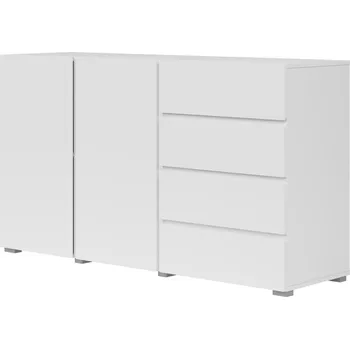 Komoda Kombinovaná komoda ELOWEN - bílá