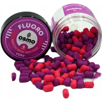 Boilies OSMO Match Mini Wafters - Fluoro Toby 6mm