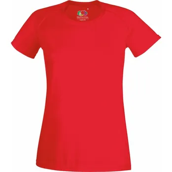 Dámské tričko F.O.L. | Lady-Fit Performance T red XS Tričko - dámské
