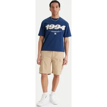 DC Shoes T-Shirt Blurry Years EDYZT04363 Tmavomodrá Regular Fit S