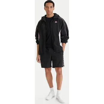 Kappa Sportovní kraťasy 322B8GW Černá Comfort Fit XS