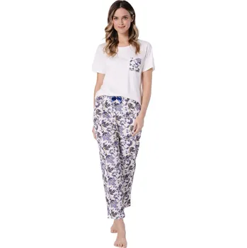 DÁMSKÉ PYŽAMO IRENA 1737 ecru XL