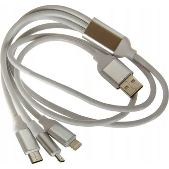 Náhradní díl pro mobilní telefon Sada kabelů USB - USB typ C / microUSB / Lightning GMP