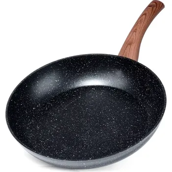 Pánev Granitová pánev BLACK & WOOD 28 cm