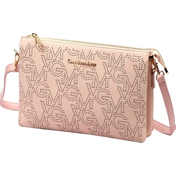 Kabelka Dámská kabelka Gian Marco Venturi GMV 9096 růžová