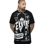 tričko unisex Elvira - Lights Camera Scream - KILLSTAR - KSRA014119 - 4XL