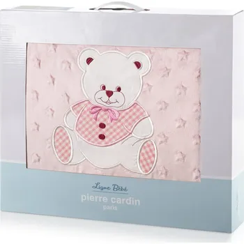 Dětská deka DĚTSKÁ DEKA PIERRY CARDIN BABY4 80X110 CM RŮŽOVÁ