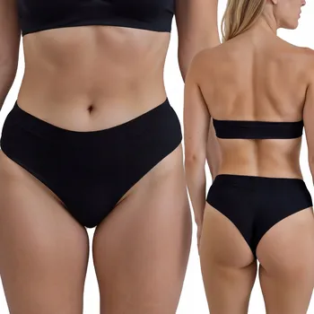 Kalhotky Vivisence 4020 černá viskóza kalhotky Kalhotky XL BRAZILSKÉ KALHOTKY