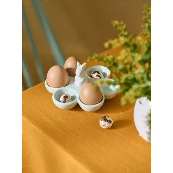 Sinsay - Velikonoční keramický servírovací tác s figurkou zajíčka - zelená - 800IL-07X - 800IL-07X-ONE