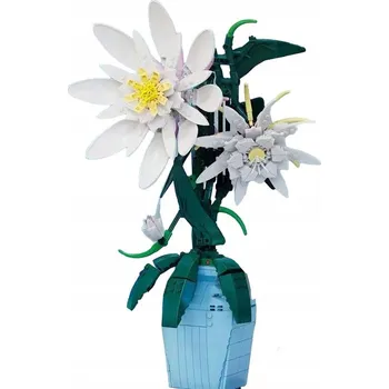 ostatní stavebnice STAVEBNICE KVETOUCÍ KAKTUS KVĚT 800 DÍLŮ KOMPATIBILNÍ COIL