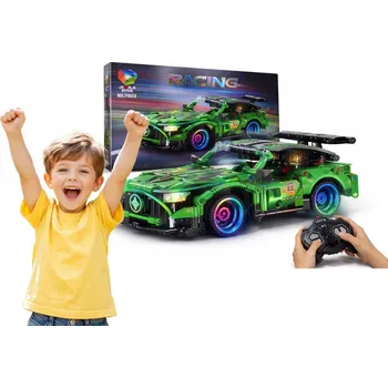 ostatní stavebnice Stavebnice Sportovní auto k sestavení a ovládání - dálkově ovládané