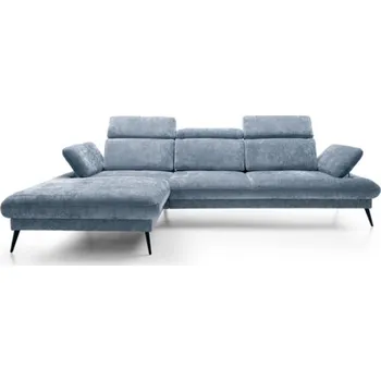 Sedací souprava Levostranná rohová sedačka Santi s posuvnými opěradly a nastavitelnými záhlavníky - Benix vogue 12 290x101 cm