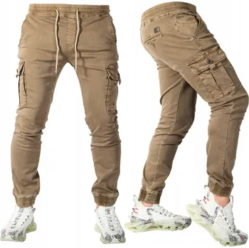 Pánské kalhoty Pánské kalhoty JOGGERY kapsáče CAMEL JOSTER vel. 35