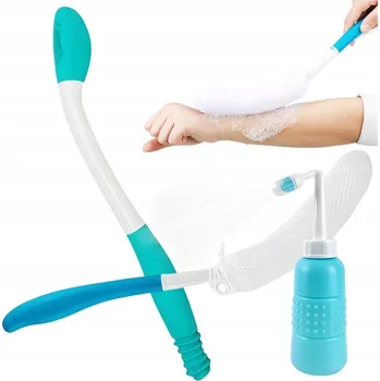 WC štětka WC ŠTĚTKA S DLOUHOU RUKOJETÍ A DRŽÁKEM PRO OSOBY S OMEZENOU POHYBLIVOSTÍ