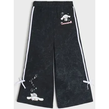 Oblečení a móda Sinsay - Kalhoty wide leg Cinnamoroll - šedá - 365HS-90X - 365HS-90X-122