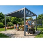 Hliníková bioklimatická pergola – LanitPlast 43 Premium