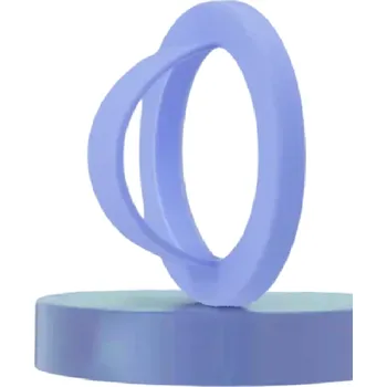 Magnetický silikonový držák na telefon 5,8 cm s uchycením Univerzální stojan pro iPhone a Android Silný magnet na mobil fialová