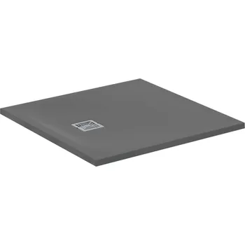 Ideal Standard Ultra Flat S + - Sprchová vanička 90x90 cm, Anti-Slip, šedá T5597FS