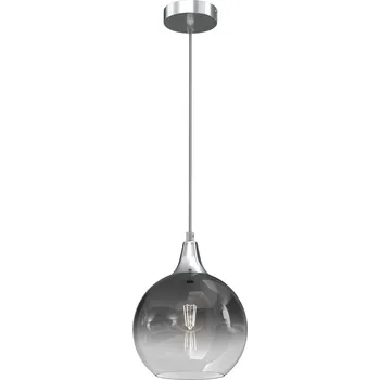 Závěsné svítidlo Milagro PALLA SILVER 1 -bodové světlo patice E27