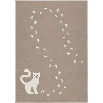 Koberec Breno Kusový koberec SOFT KOTEK Beige, 80x150 cm, Béžová/Vícebarevné