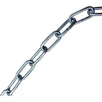 Železářství Nerezový řetěz 8 x 52mm, dlouhočlánkový, DIN 763, nerez A2 - metráž