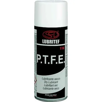 LUBRITEF vysoce výkonné suché mazivo ve spreji na bázi PTFE, 400 ml (Teflon Spray)