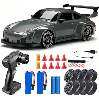 RC model auta Auto na dálkové ovládání 4x4 LED světlo pěnové kola drift driftovací