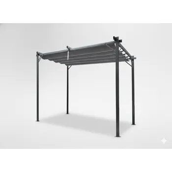 Pergola Garden Line ŠEDÁ ZAHRADNÍ PERGOLA 3 X 4M 2,95 x 3,95 x H2,3m *5699