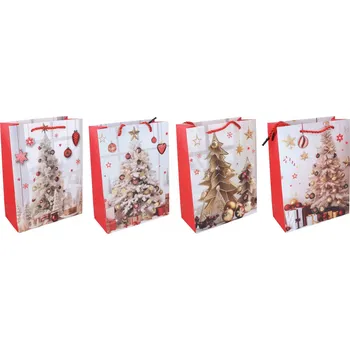 Dárková taška Vánoční dárková taška M 26x32x10 cm - 4