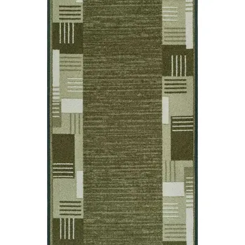 Koberec Breno Běhoun MONTANA 29, šíře 100 cm, Zelená/Vícebarevné