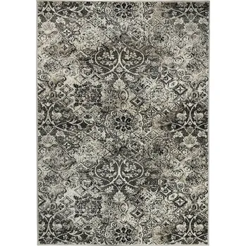 Koberec Breno Kusový koberec PHOENIX 3026 - 0244, 80x150 cm, Vícebarevné/Šedá