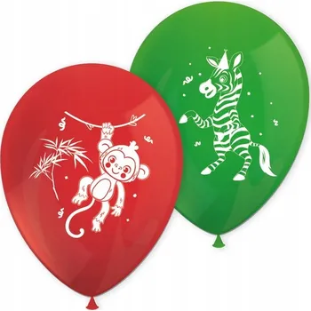 Balónek Narozeninové Balónky Safari 8 ks