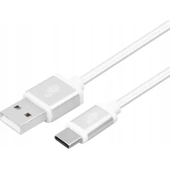 Datový kabel Kabel USB TB - USB typ C, 2 m, stříbrný