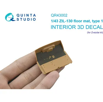 Plastikový model Quinta studio 1/43 ZIL-130 floor mat, type 1 (ZVE)