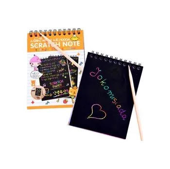 Blok Stírací blok s tužkou ZA3913 - Oranžový